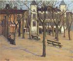 John Lavery  - Bilder Gemälde - House of Louis XIV, St Jean de Luz