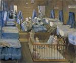 John Lavery  - Bilder Gemälde - Lady Henry's Crèche, Woolwich