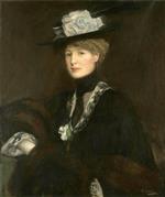 John Lavery  - Bilder Gemälde - Lady with sables