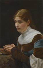 John Lavery  - Bilder Gemälde - Marguerite's Prayer