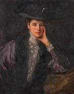 John Lavery  - Bilder Gemälde - Miss Kathleen Bannatyne