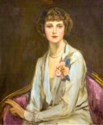 John Lavery  - Bilder Gemälde - Miss Mary Elizabeth Hayward