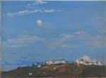 John Lavery  - Bilder Gemälde - Moonrise, Tangier