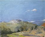 John Lavery  - Bilder Gemälde - Mougins Alpes Maritimes