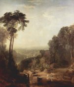 Joseph Mallord William Turner  - Bilder Gemälde - Überqueren des Bachs