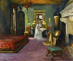 John Lavery  - Bilder Gemälde - Mrs.Rosen's Bedroom