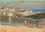 John Lavery  - Bilder Gemälde - On the Fez Road, Tangiers