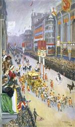 John Lavery  - Bilder Gemälde - Piccadilly, London