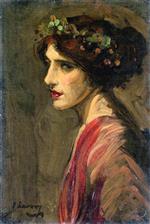 John Lavery  - Bilder Gemälde - Portrait of a Lady