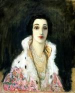 John Lavery  - Bilder Gemälde - Portrait of the Countess of Rocksavage
