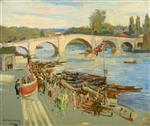 John Lavery  - Bilder Gemälde - Richmond Bridge, London
