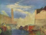 Joseph Mallord William Turner  - Bilder Gemälde - Venedig