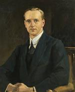 John Lavery  - Bilder Gemälde - Sir Arthur Whitten Brown