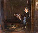 John Lavery  - Bilder Gemälde - Sir James Matthew Barrie, Author