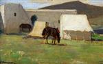 John Lavery  - Bilder Gemälde - Souvenir of Morocco