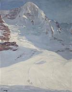 John Lavery  - Bilder Gemälde - Switzerland in Winter