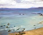 John Lavery  - Bilder Gemälde - Tangier Bay, Rain