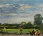 John Lavery  - Bilder Gemälde - Tennis at Trent Park