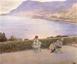 John Lavery  - Bilder Gemälde - The Bay, Monte Carlo