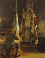 John Lavery  - Bilder Gemälde - The Blessing of the Colours