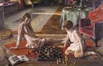John Lavery  - Bilder Gemälde - The Chess Players