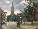 John Lavery  - Bilder Gemälde - The Church of St John, Hampstead, London