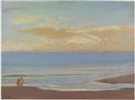 John Lavery  - Bilder Gemälde - The End of the Day, Tangier Bay