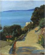 John Lavery  - Bilder Gemälde - The Garden at Cap d' Ail