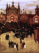 John Lavery  - Bilder Gemälde - The Glasgow International Exhibition