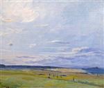 John Lavery  - Bilder Gemälde - The Golf Course, North Berwick