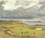 John Lavery  - Bilder Gemälde - The Golf Links, North Berwick