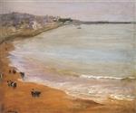 John Lavery  - Bilder Gemälde - The Harbor, Tangier