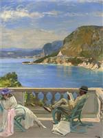 John Lavery  - Bilder Gemälde - The Honeymoon