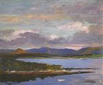 John Lavery  - Bilder Gemälde - The Kenmare River, Evening