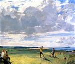 John Lavery  - Bilder Gemälde - The Links, North Berwick