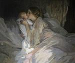 John Lavery  - Bilder Gemälde - The Mother
