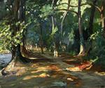 John Lavery  - Bilder Gemälde - The Path by the River