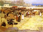 John Lavery  - Bilder Gemälde - The Soko, Tangier