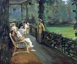 John Lavery  - Bilder Gemälde - The Verandah