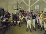 John Lavery  - Bilder Gemälde - The Weighing-in Room