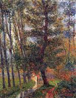 Gustave Loiseau - Bilder Gemälde - Banks of the Sausseron at Nesles