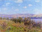 Gustave Loiseau - Bilder Gemälde - Banks of the Seine in Summer, Tournedos-sur-Seine