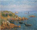 Gustave Loiseau - Bilder Gemälde - Bay at Douarnenez