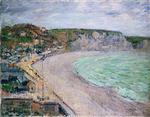 Gustave Loiseau - Bilder Gemälde - Beach at Fecamp