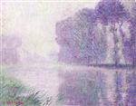 Gustave Loiseau  - Bilder Gemälde - By the Eure