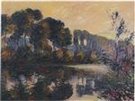 Gustave Loiseau  - Bilder Gemälde - By the Eure River