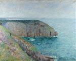 Gustave Loiseau  - Bilder Gemälde - Cliffs at Cape Frehel
