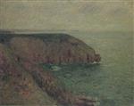 Gustave Loiseau  - Bilder Gemälde - Cliffs at Fecamp