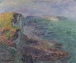 Gustave Loiseau  - Bilder Gemälde - Cliffs at Yport