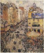 Gustave Loiseau  - Bilder Gemälde - Cligancourt Street